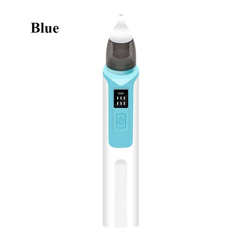 Aspirador nasal elétrico silencioso para obstrução do bebê limpador de rinite