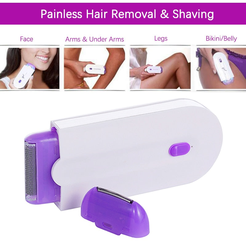 Kit profissional depilador sem dor para mulheres