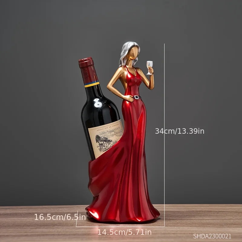 Suporte de Vinho com Design Elegante e Exclusivo