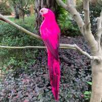 Decoração de Jardim Animal Pássaro, Papagaio artificial