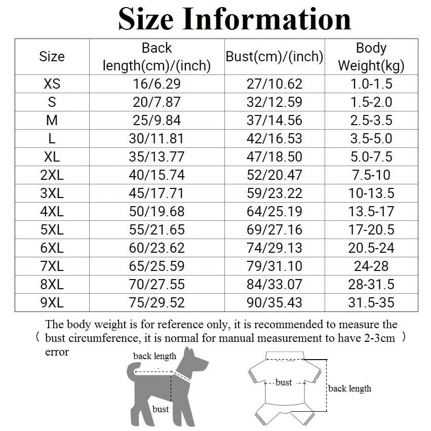 Roupas para cães de estimação de inverno 2023