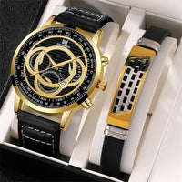 Incrível Relógio Masculino Hodinky com pulseira de luxo
