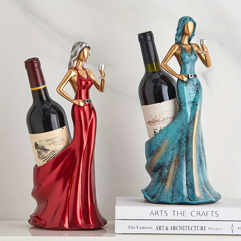 Suporte de Vinho com Design Elegante e Exclusivo