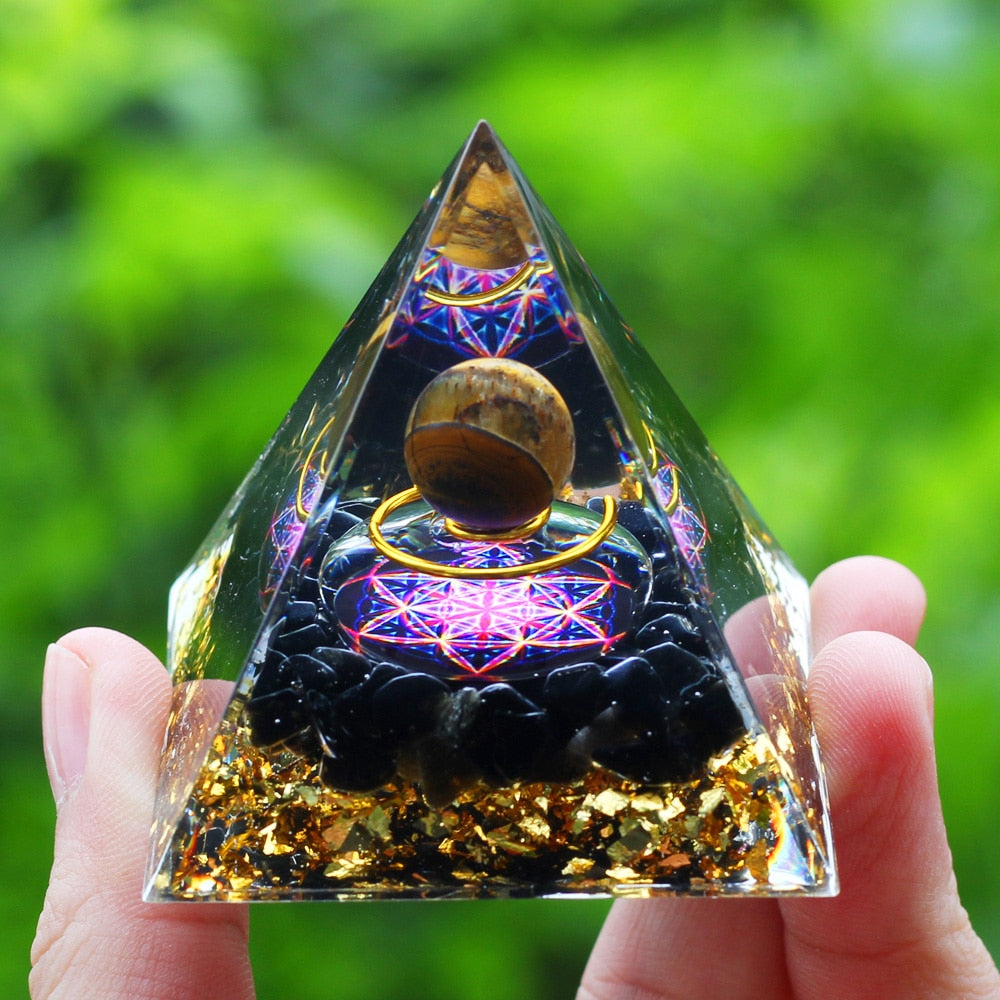 Cristais Pedra Gerador de Energia Natural Ametista Reiki Chakra Meditação