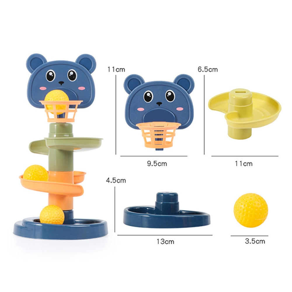 Brinquedo de empilhamento educacional para bebês e crianças