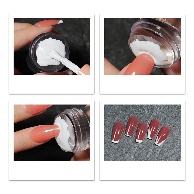 Nova e Revolucionária Ferramenta de Silicone para Unhas Francesinhas