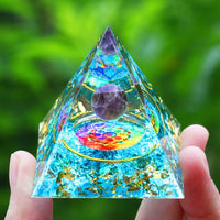 Cristais Pedra Gerador de Energia Natural Ametista Reiki Chakra Meditação
