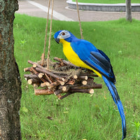 Decoração de Jardim Animal Pássaro, Papagaio artificial