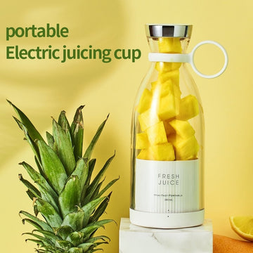 Mini Liquidificador Elétrico Portátil Usb Misturador, Espremedor, Extrator Multifuncional