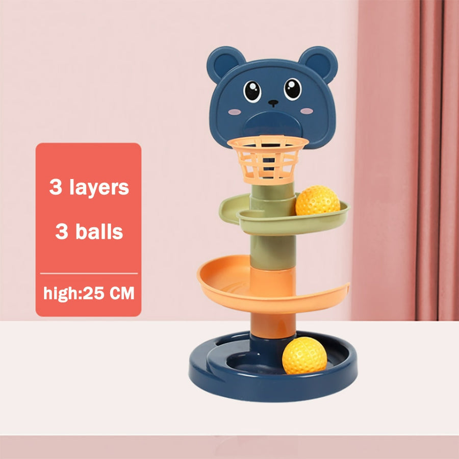 Brinquedo de empilhamento educacional para bebês e crianças