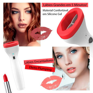 Nova Máquina de Preenchimento Labial Instantânea Caseira
