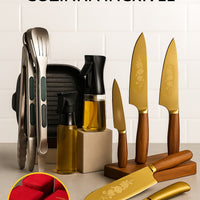 COMBO 2 COZINHA - COM 16 PRODUTOS- COZINHANDO COM ELEGANCIA, LUXO E ESTILO COM ATÉ 44% DE DESCONTO
