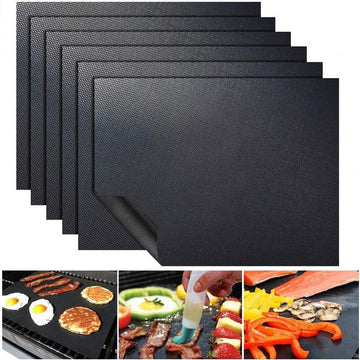 Tapete antiaderente para churrasco 40x33cm. Resistência e cozinha facilmente.