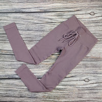 Leggings fitness com nervuras