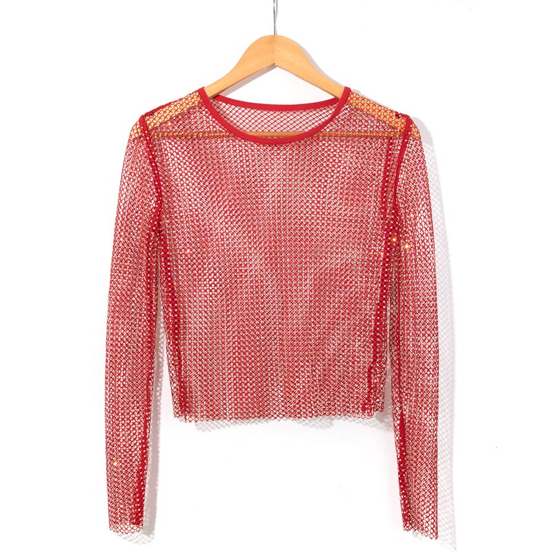 Top Sexy transparente