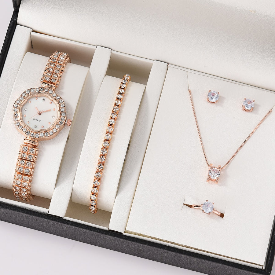 Belíssimo Conjunto de 6 peças de relógio de luxo