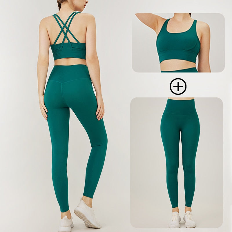 Leggings de cintura alta com sensação de nudez