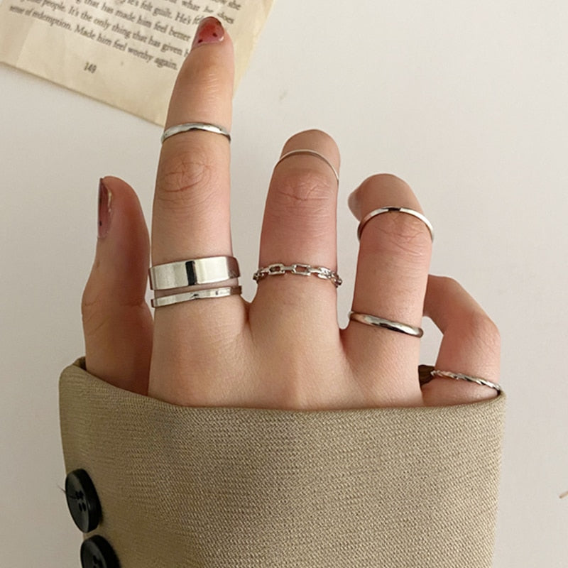 Conjunto de anéis - sucesso de vendas