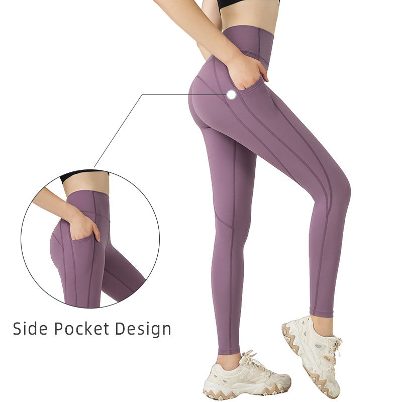 Leggings de cintura alta com sensação de nudez