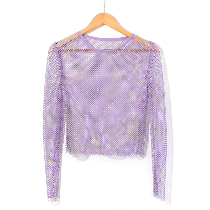 Top Sexy transparente
