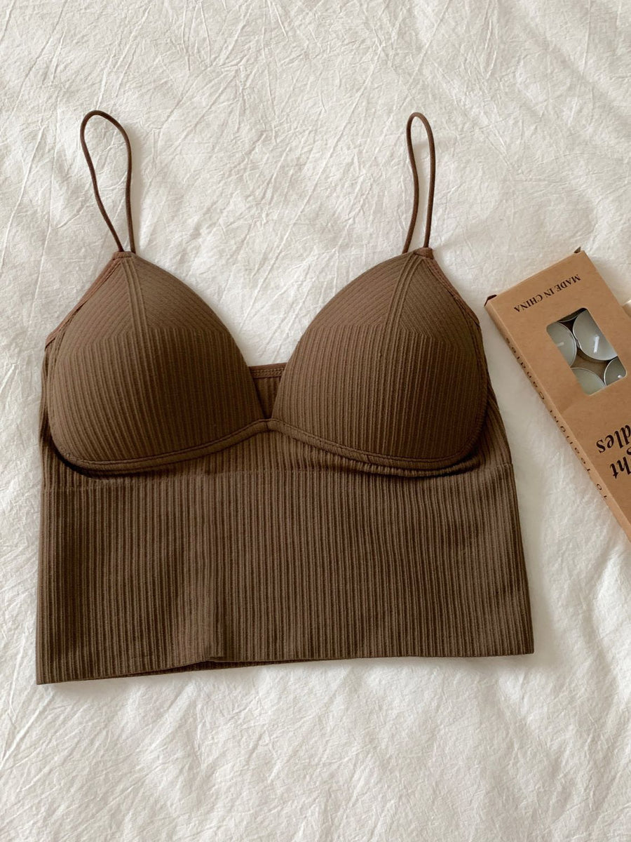 Lindo Crop Tops Regatas Slim