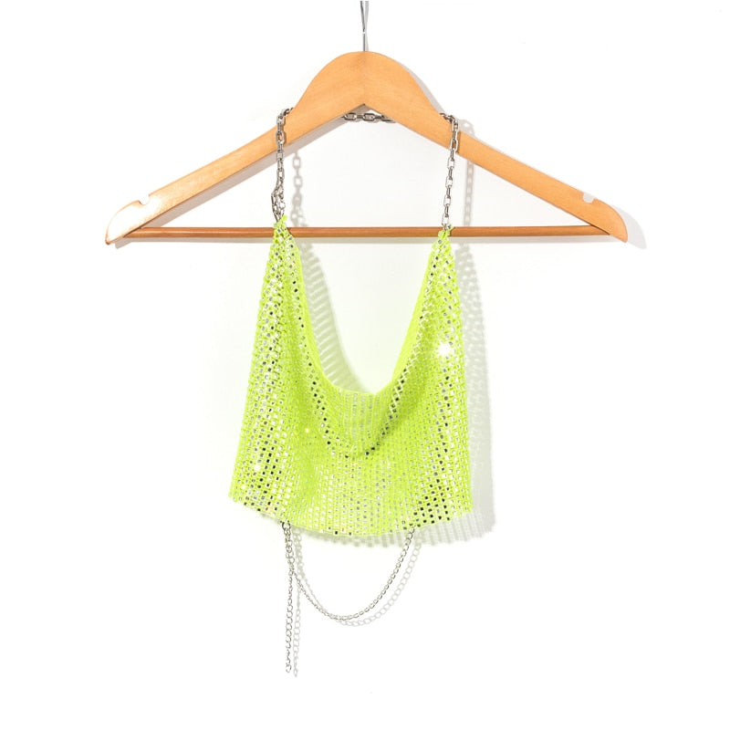 Luxuoso Cropped sexy feminino