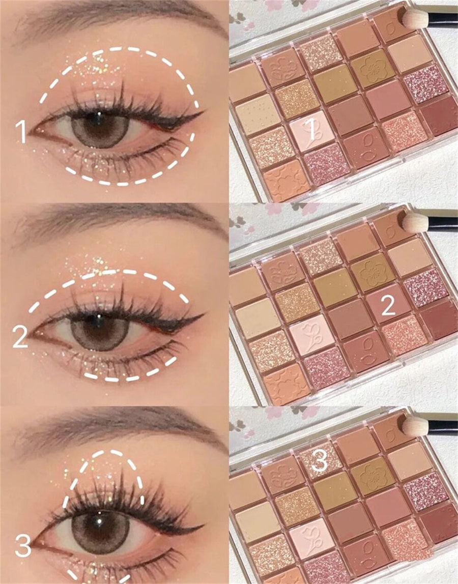 Creme Glitter para Sombra À Prova D' Água