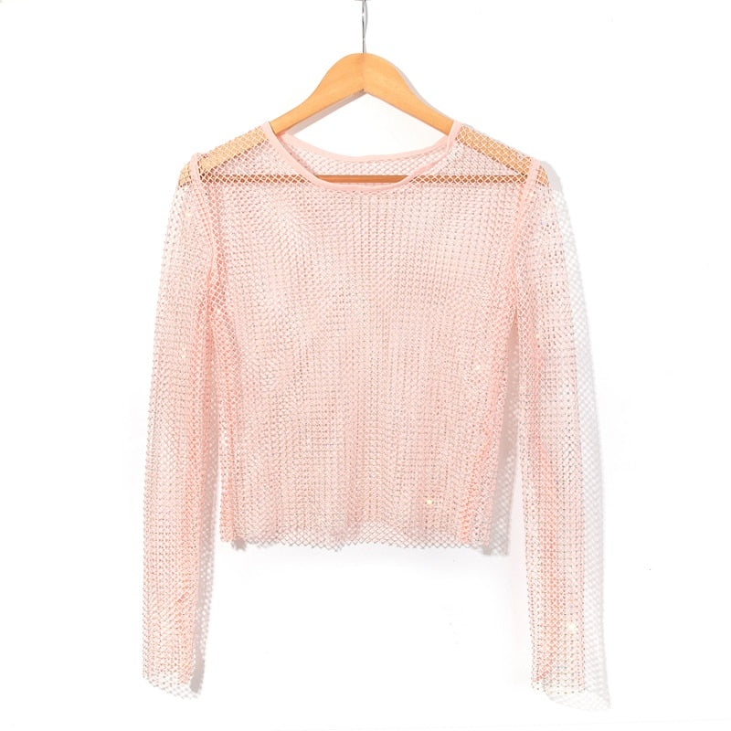 Top Sexy transparente