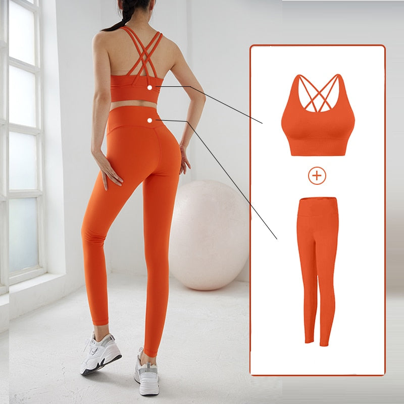 Leggings de cintura alta com sensação de nudez