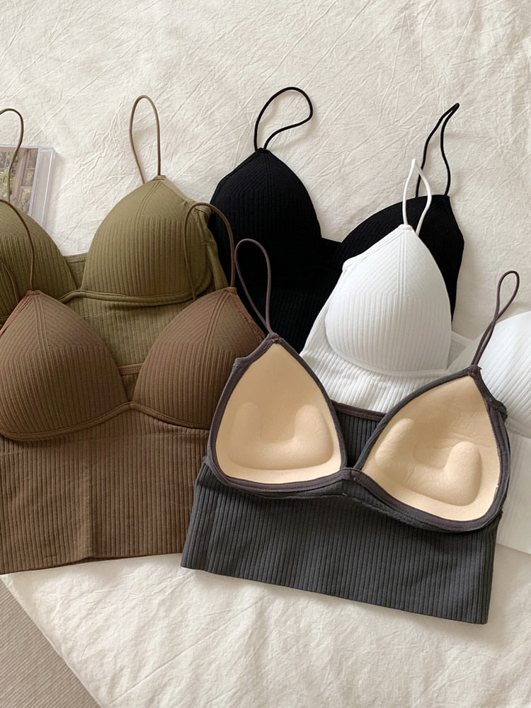 Lindo Crop Tops Regatas Slim