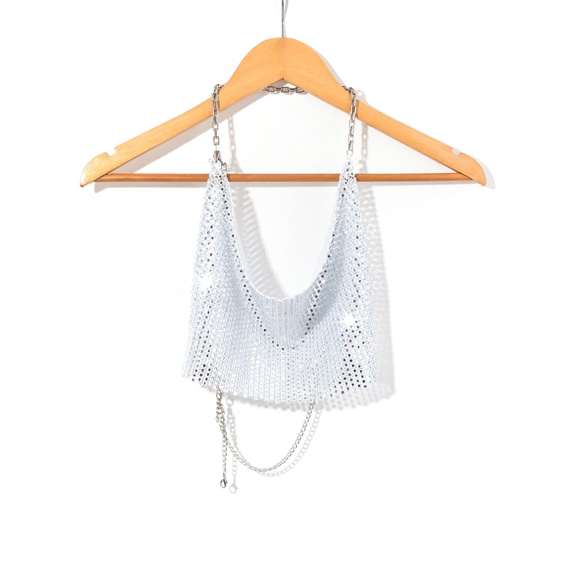 Luxuoso Cropped sexy feminino