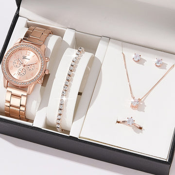 Belíssimo Conjunto de 6 peças de relógio de luxo