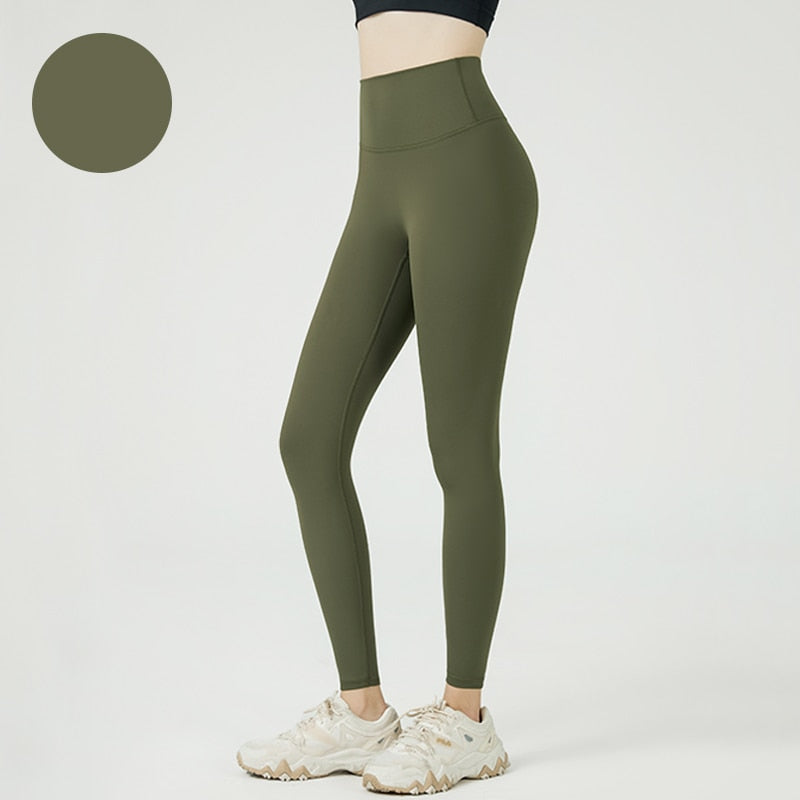 Leggings de cintura alta com sensação de nudez