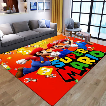 Incrível Tapete antiderrapante Super Mario Bros