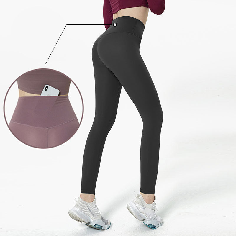 Leggings de cintura alta com sensação de nudez