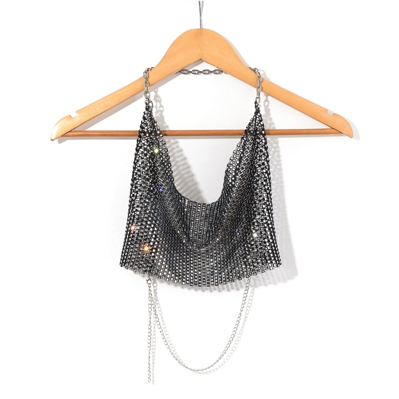 Luxuoso Cropped sexy feminino