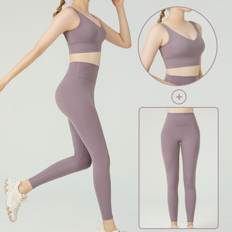 Leggings de cintura alta com sensação de nudez