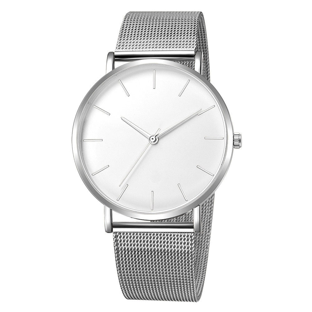 Relógio feminino ouro rosa Montre Femme