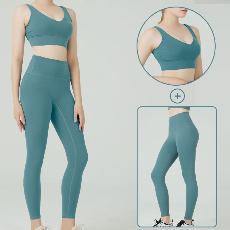 Leggings de cintura alta com sensação de nudez