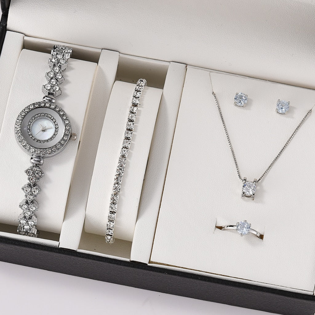 Belíssimo Conjunto de 6 peças de relógio de luxo