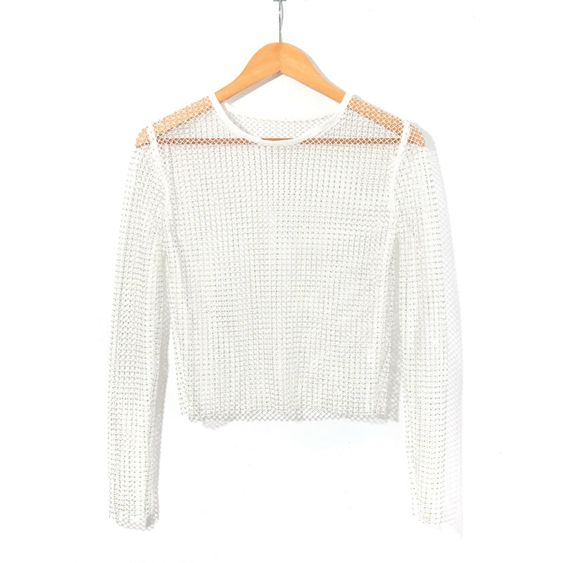 Top Sexy transparente